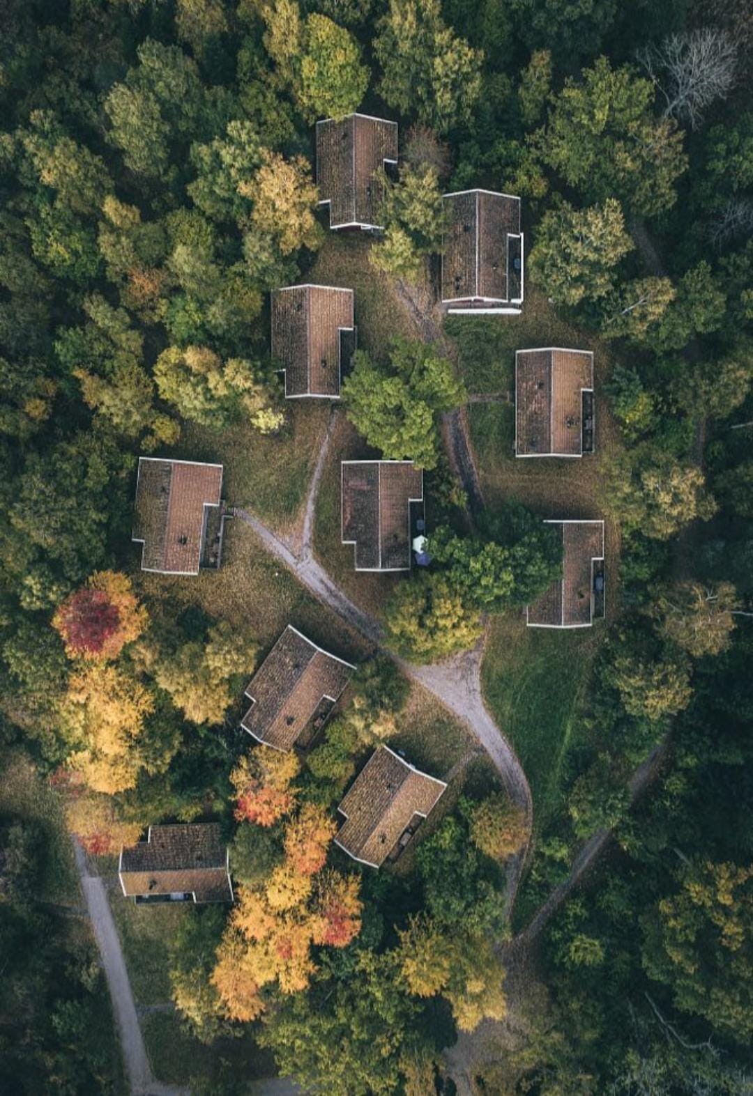 Aerial view of the Shivalik foothill terrain surrounding Sri Dham Eco Farm at Village Bardar, New Chandigarh